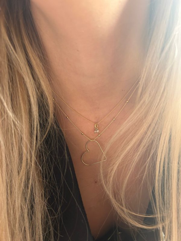 Collier pendentif coeur
