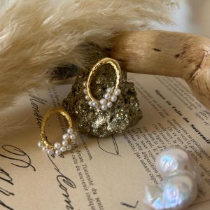 Boucles d&rsquo;oreilles cercle évidé