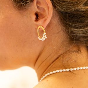 Boucles d&rsquo;oreilles cercle évidé