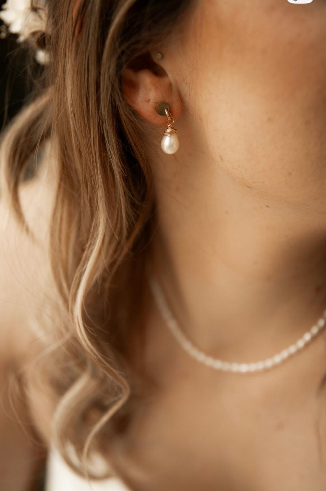 Boucles d'oreilles goutte – Image 2