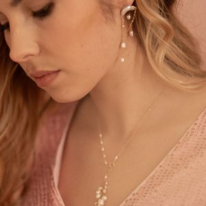 Boucles d&rsquo;oreilles lune