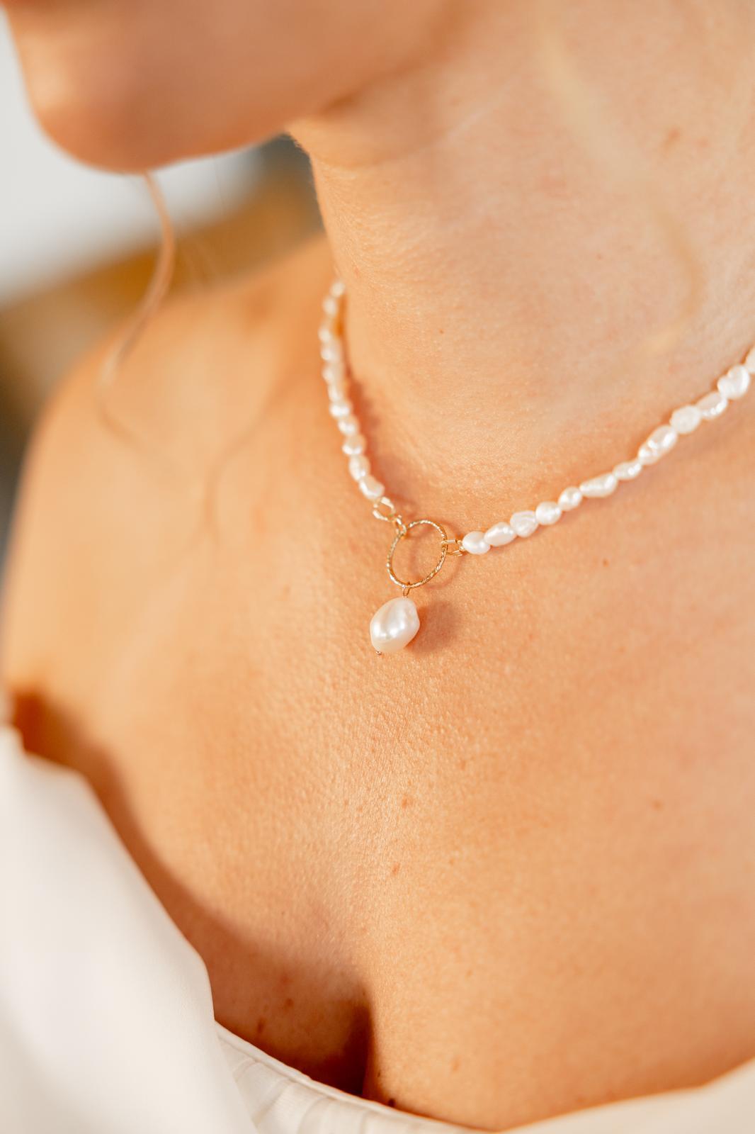 Collier perles barroque – Image 2